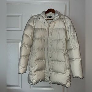 Women’s Ralph Lauren Crème Puffer Coat